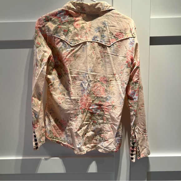 Ralph Lauren Pink Floral Button-Up Shirt - Picture 3 of 3